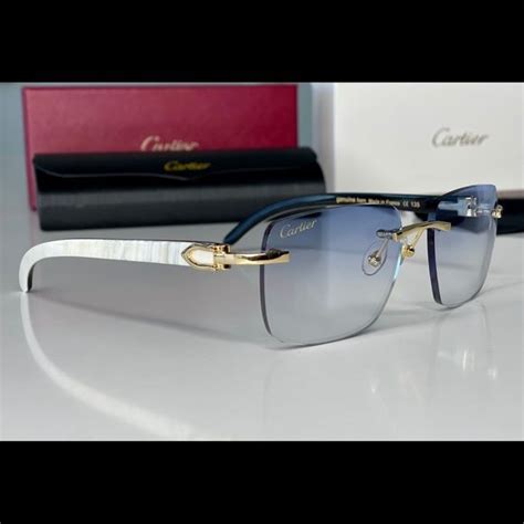 cartier buffs glasses|cartier glasses men buffalo.